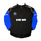 Dodge Hemi Mopar Racing Jacket Black and Royal Blue