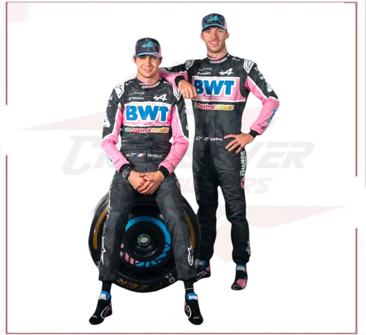 Pierre Gasly 2023 BWT Alpine F1 Team Race Suit - Las Vegas GP CROSSOVER RACEWEARS