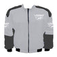 Viper Fangs Racing Jacket Light Gray and Dark Gray