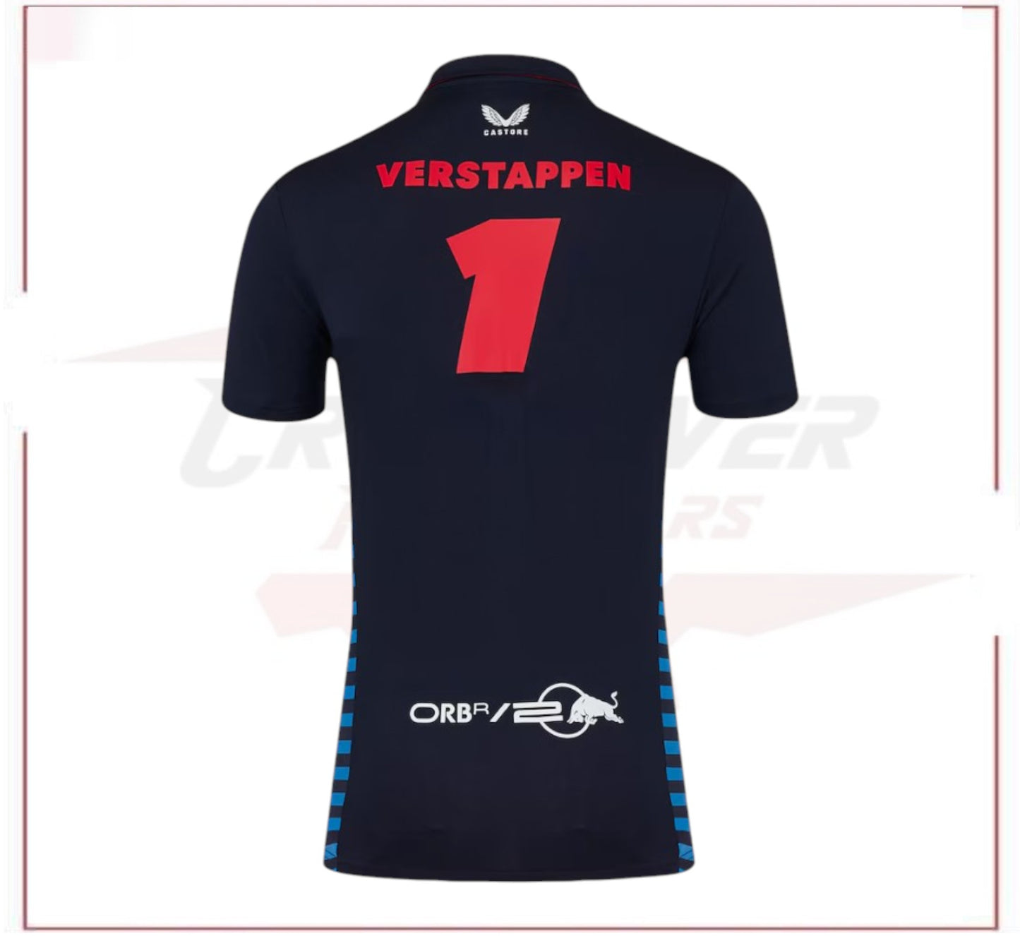 F1 Red Bull Racing 2024 Max Verstappen Team Polo Shirts