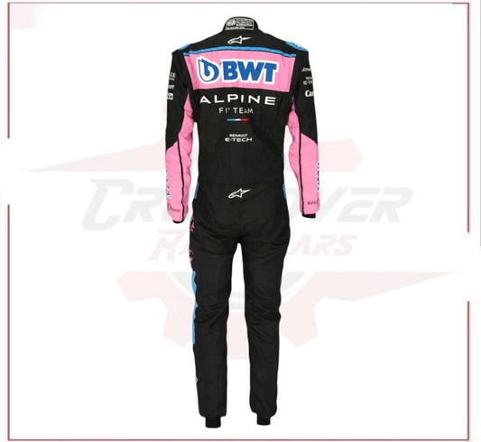 2023 Pierre Gasly BWT Alpine F1 Team Race Suit - Mexico GP CROSSOVER RACEWEARS