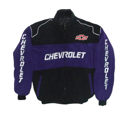 Chevrolet Racing Jacket Black & Purple