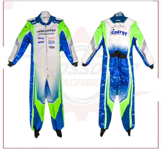 Marina Unik Energy Kart Race Suits CROSSOVER RACEWEARS