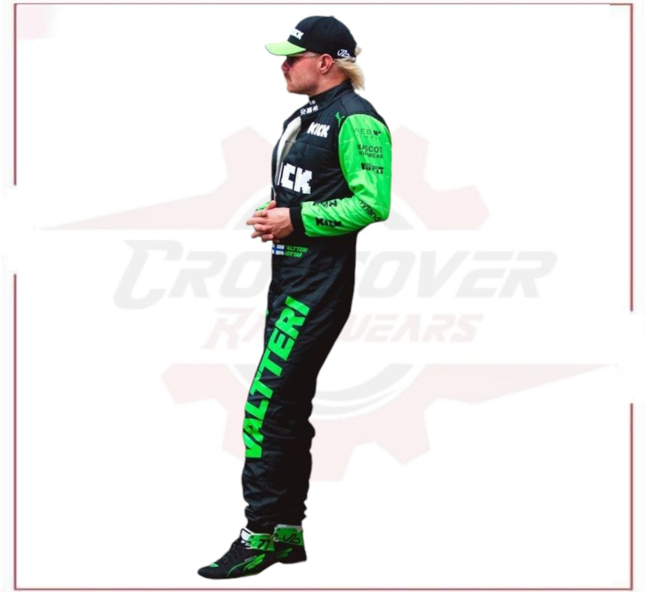 New 2024 Valtteri Bottas Kick Sauber F1 Race Suit Team Stake