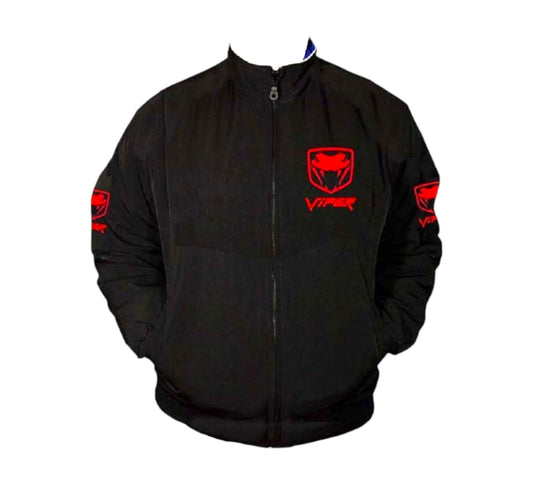Viper Fangs Vintage Racing Jacket Black