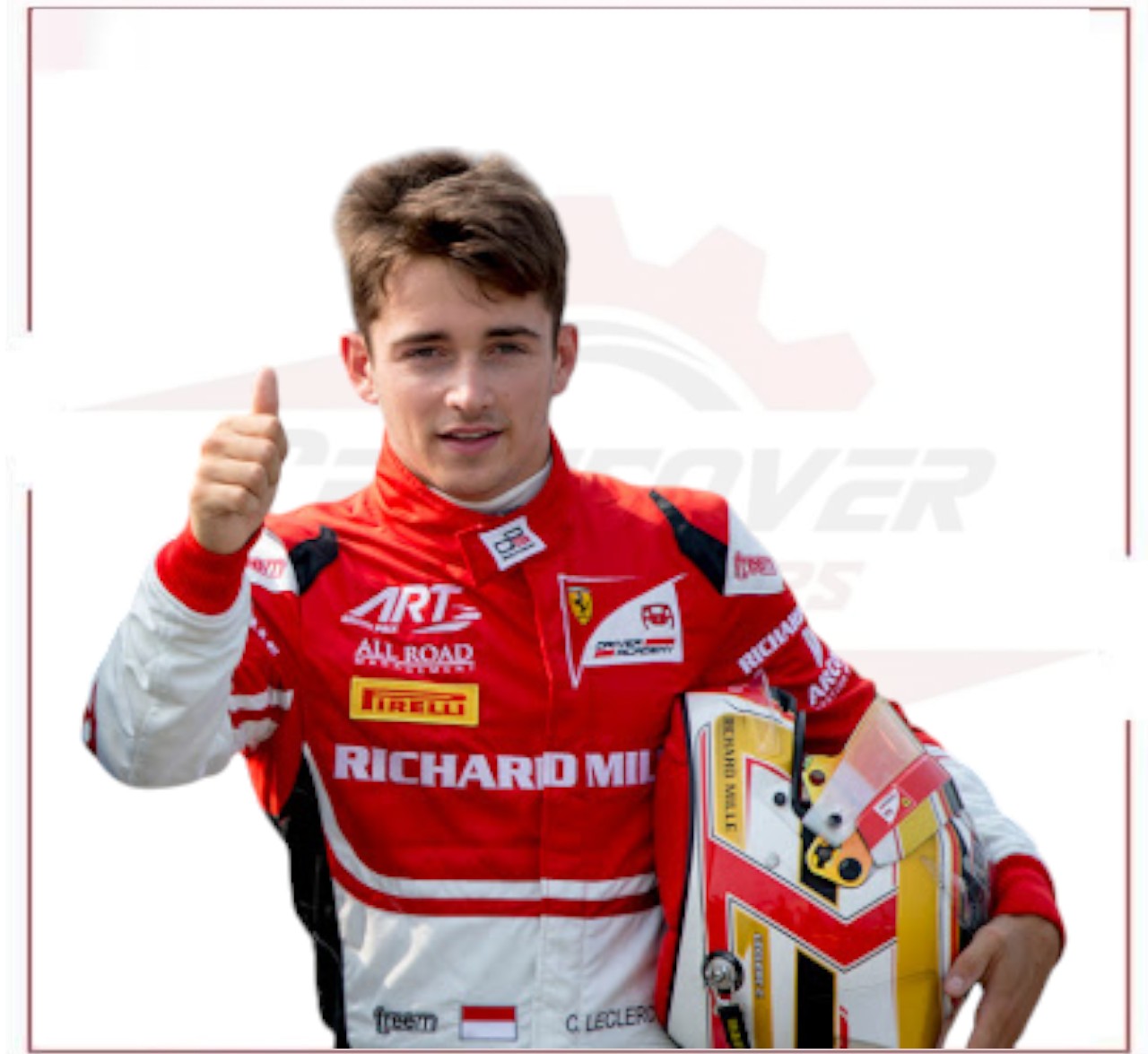 2016 Charles Leclerc Ferrari F1 Racing Suit CROSSOVER RACEWEARS