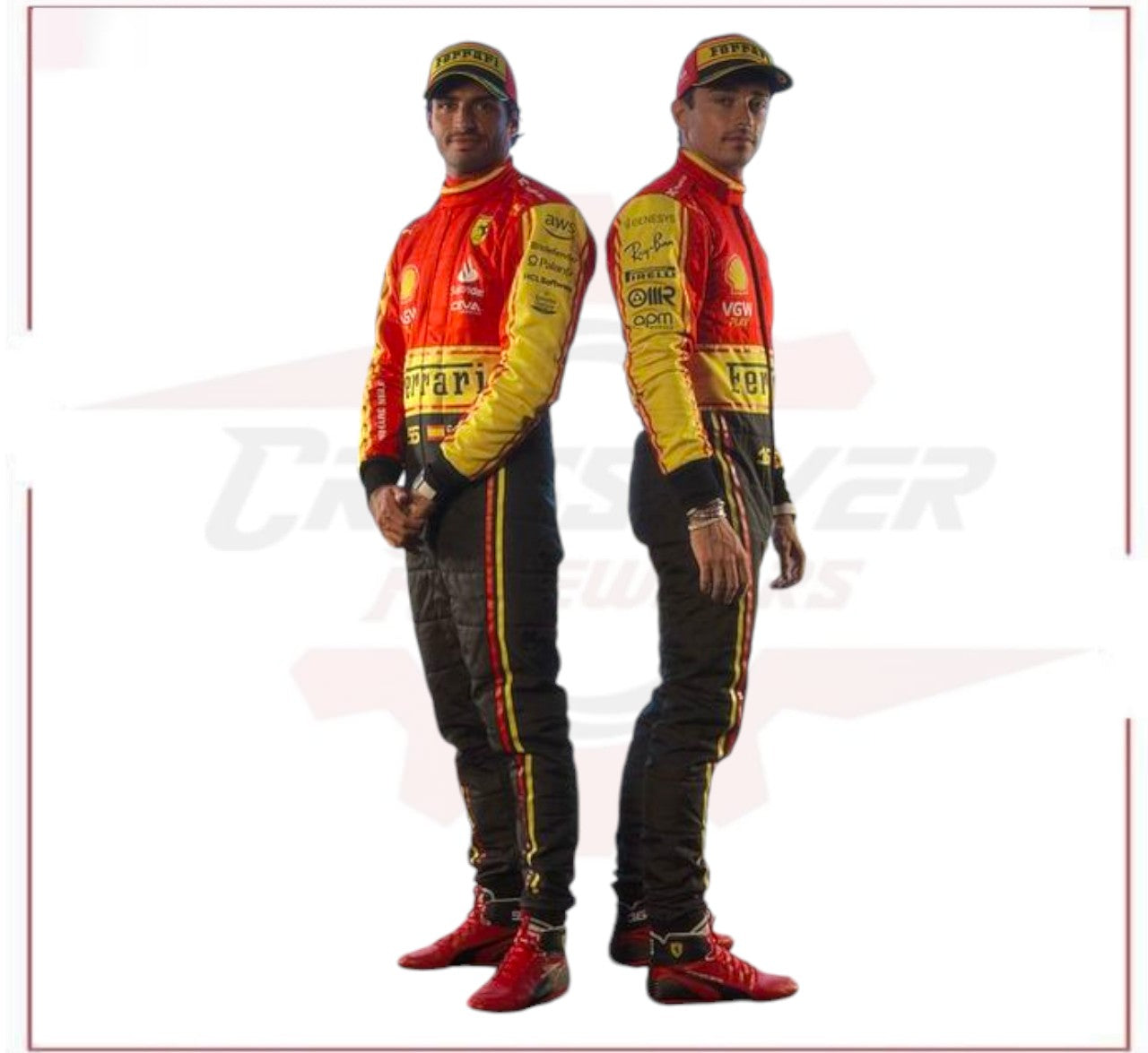 2023 Scuderia Ferrari F1 Race Suit Monza GP Special Edition - CROSSOVER RACEWEARS 