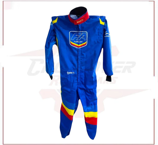 2023 Alonso Kart Race Suit Sublimatiom Printed CROSSOVER RACEWEARS