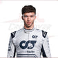 2022 Pierre Gasly Scuderia AlphaTauri F1 Race Suit CROSSOVER RACEWEARS