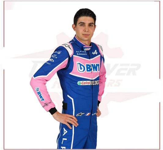 2022 ESTEBAN OCON BWT F1 TEAM RACE SUIT CROSSOVER RACEWEARS
