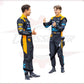 Oscar Paistri Mclaren 2023 New Race Suit in Singapore GP CROSSOVER RACEWEARS