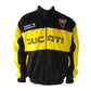 Ducati Motorcycle Jacket Coat Black & Yellow