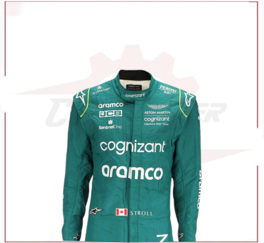 Lance Stroll 2022 Signed Race Suit - Italian GP CROSSOVER RACEWEARS