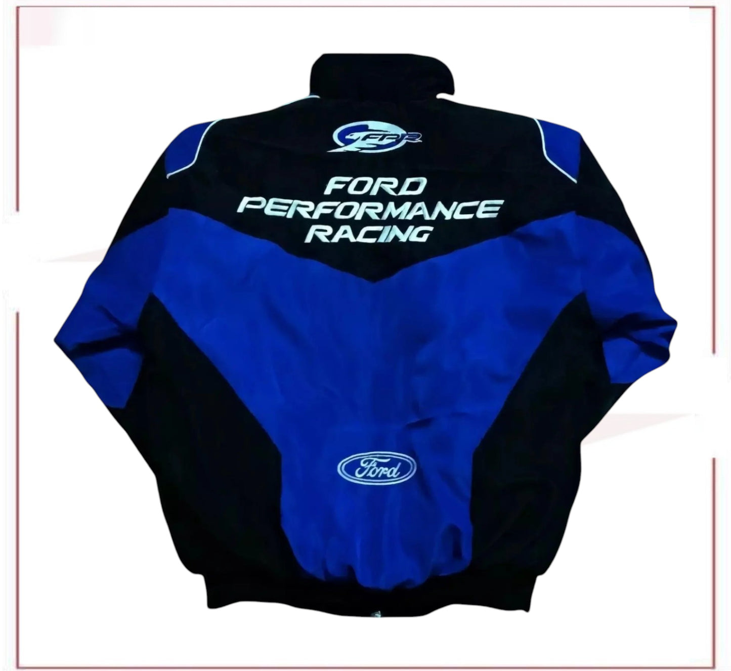 Vintage Navy/Blue Ford Performance Racing Bomber Jacket