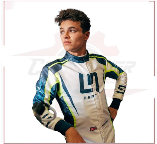 Lando Norris Go Kart Racing Team Suit CROSSOVER RACEWEARS