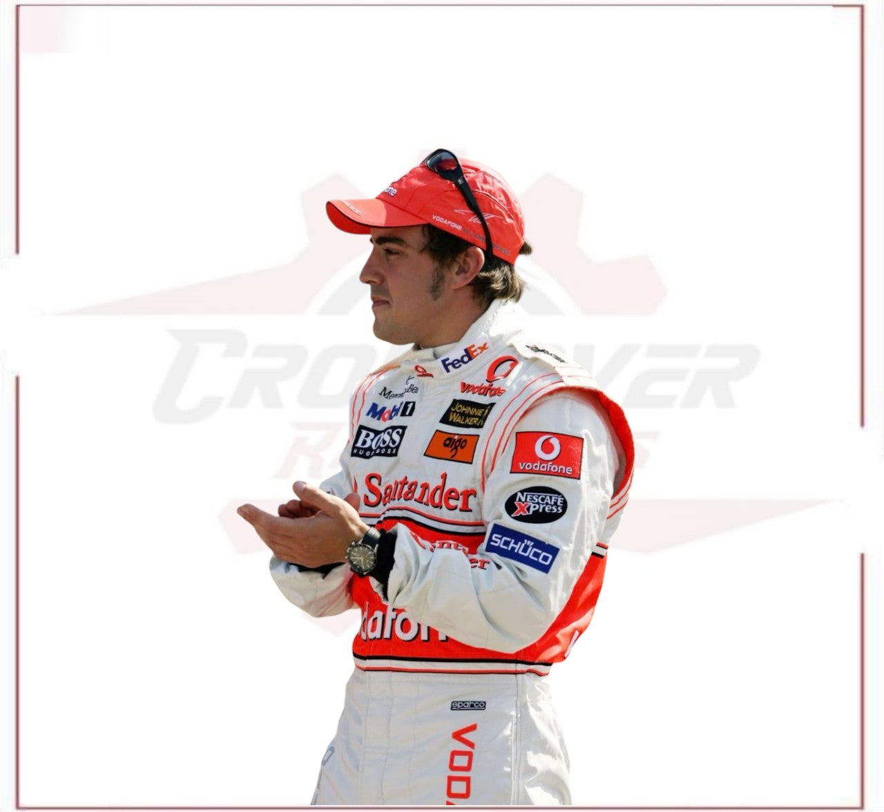 2007 Fernando Alonso McLaren F1 Embroidered Racing Suit CROSSOVER RACEWEARS