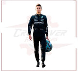 2023 George Russell Mercedes AMG F1 Race Suit CROSSOVER RACEWEARS