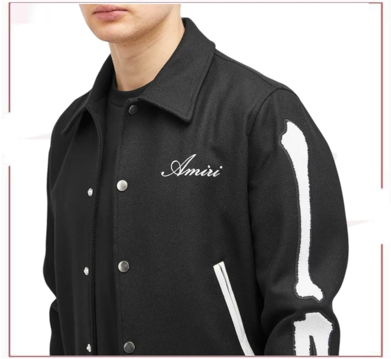 AMIRI Varsity Bones Jacket