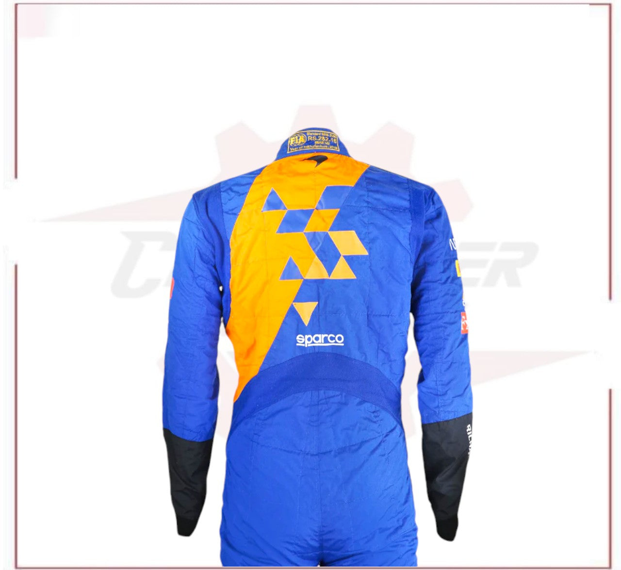 New 2019 Carlos Sainz McLaren F1 Racing Suit - CROSSOVER RACEWEARS 
