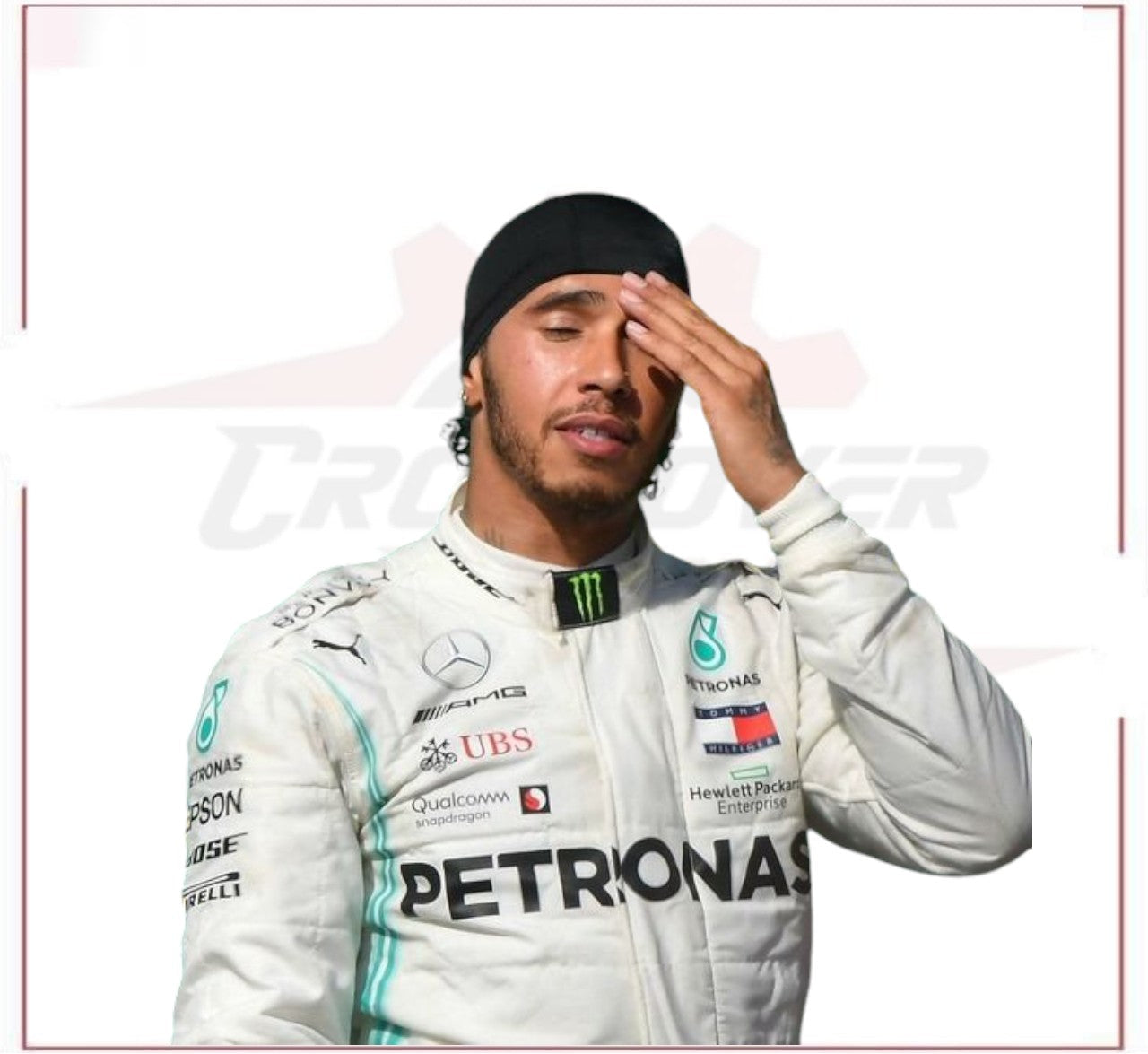 Mercedes Lewis Hamilton 2019 Race Suit F1 Replica CROSSOVER RACEWEARS