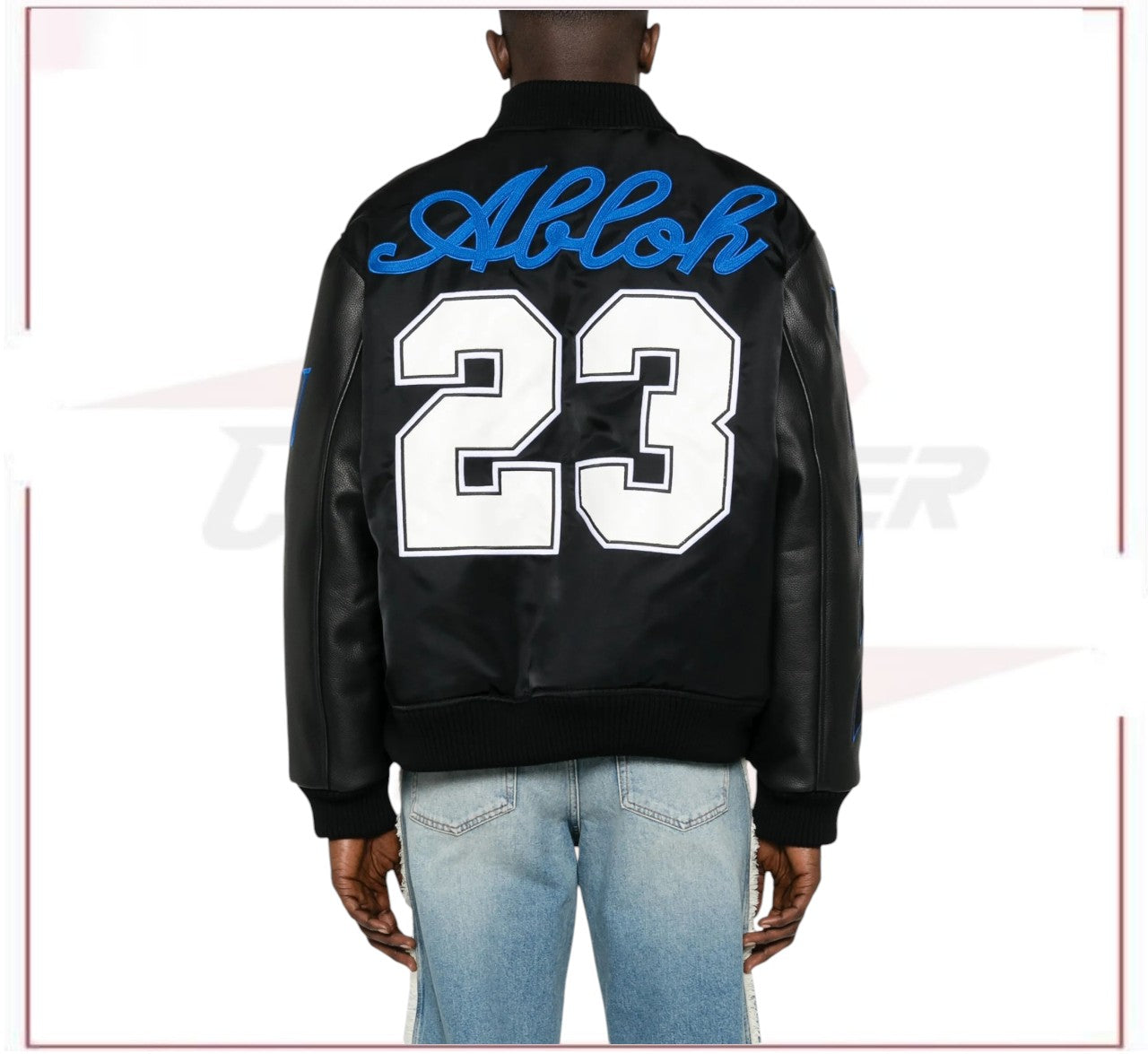 Off-White Baseball Over varsity jacket