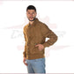 U03 - Men's Bomber Jacket in Genuine Honey Suede Leather CROSSOVER RACEWEARS