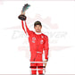 2023 New Las Vegas Charles Leclerc F1 Scuderia Ferrari Race Suit CROSSOVER RACEWEARS