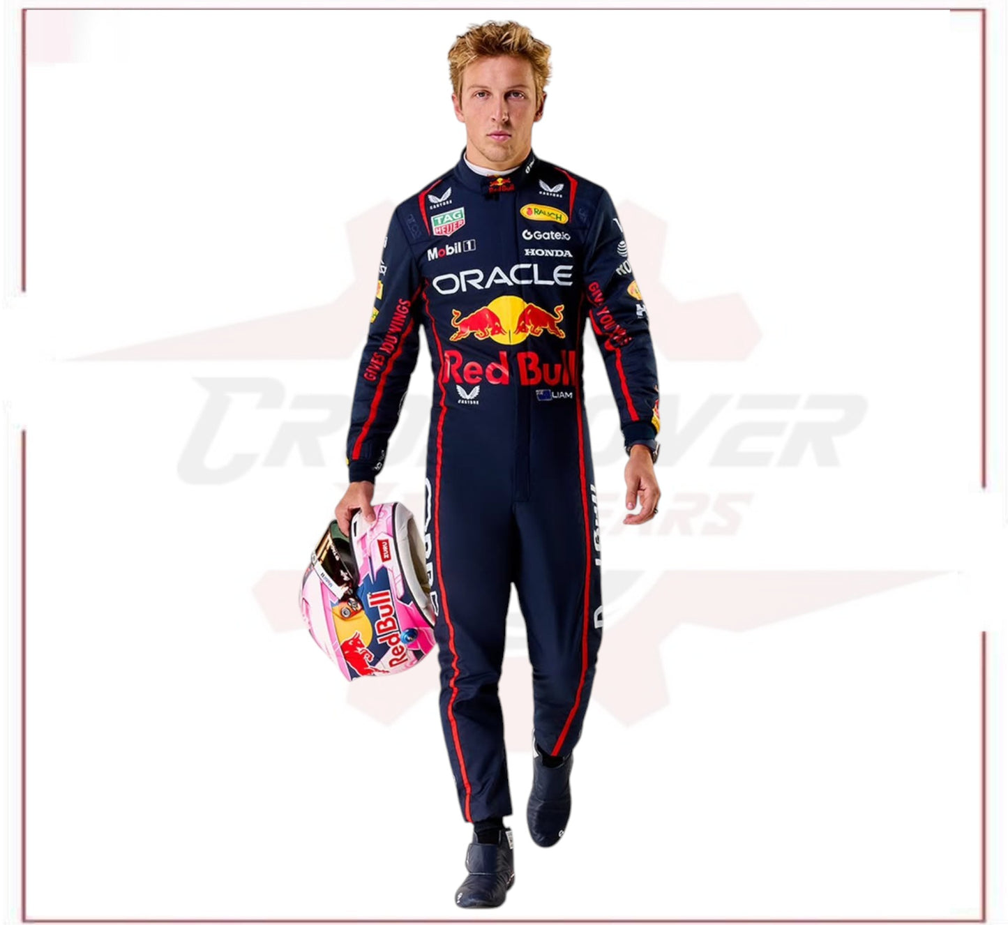 New 2025 Liam Lawson Oracle F1 Red Bull Racing Suit