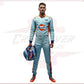 2023 New Alexander Albon Gulf F1 Race Suit Singapore GP