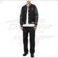 Givenchy Mix Material Varsity Jacket Black
