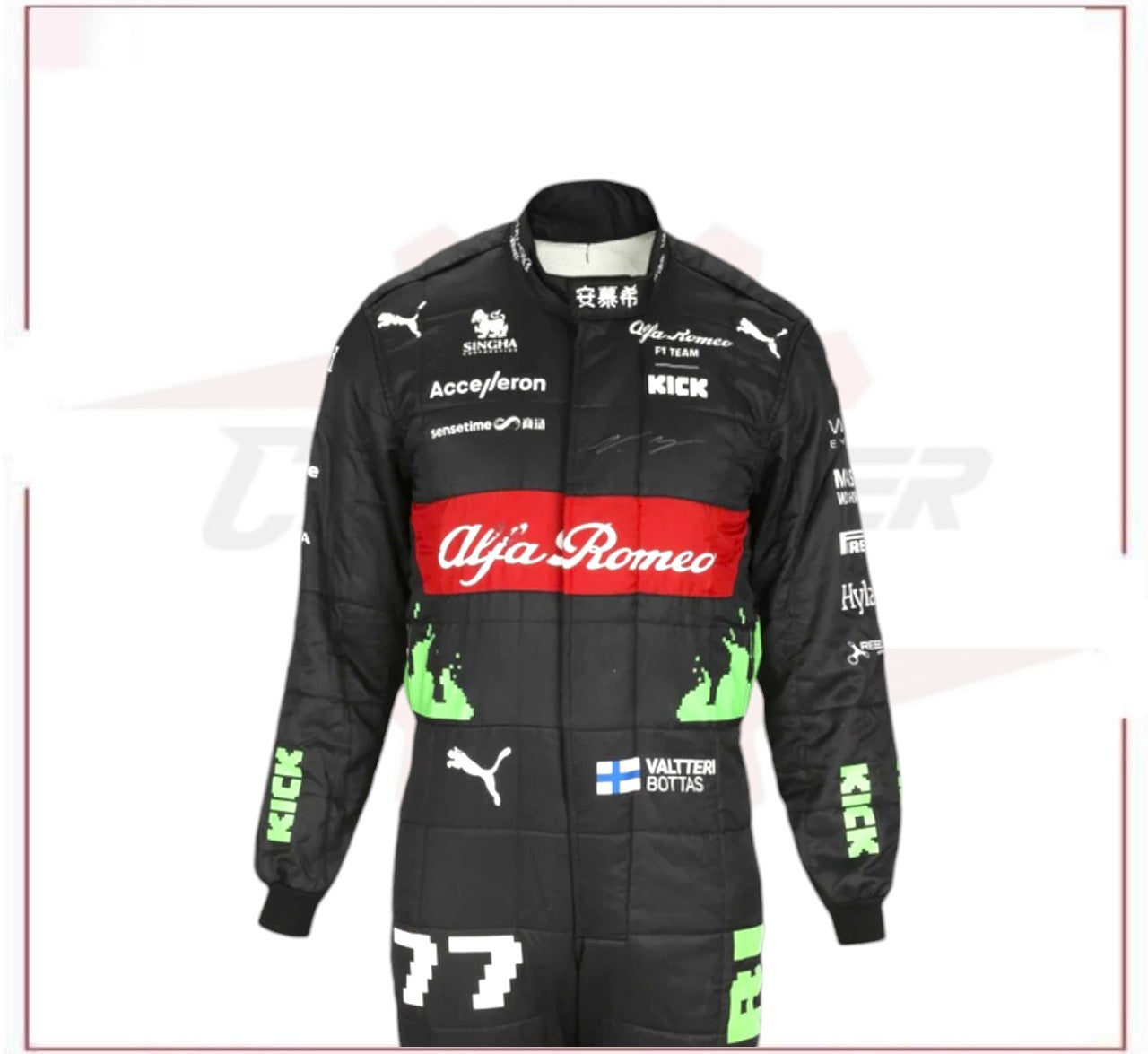 2023 Valtteri Bottas Alfa Romeo F1 Team Stake Race Suit | Belgian GP
