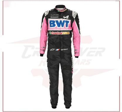 Esteban Ocon 2023 BWT Alpine F1 Team Race Suit - Las Vegas GP CROSSOVER RACEWEARS