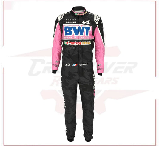 Esteban Ocon 2023 BWT Alpine F1 Team Race Suit - Las Vegas GP CROSSOVER RACEWEARS