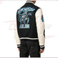 Off-White logo-patch varsity jacket