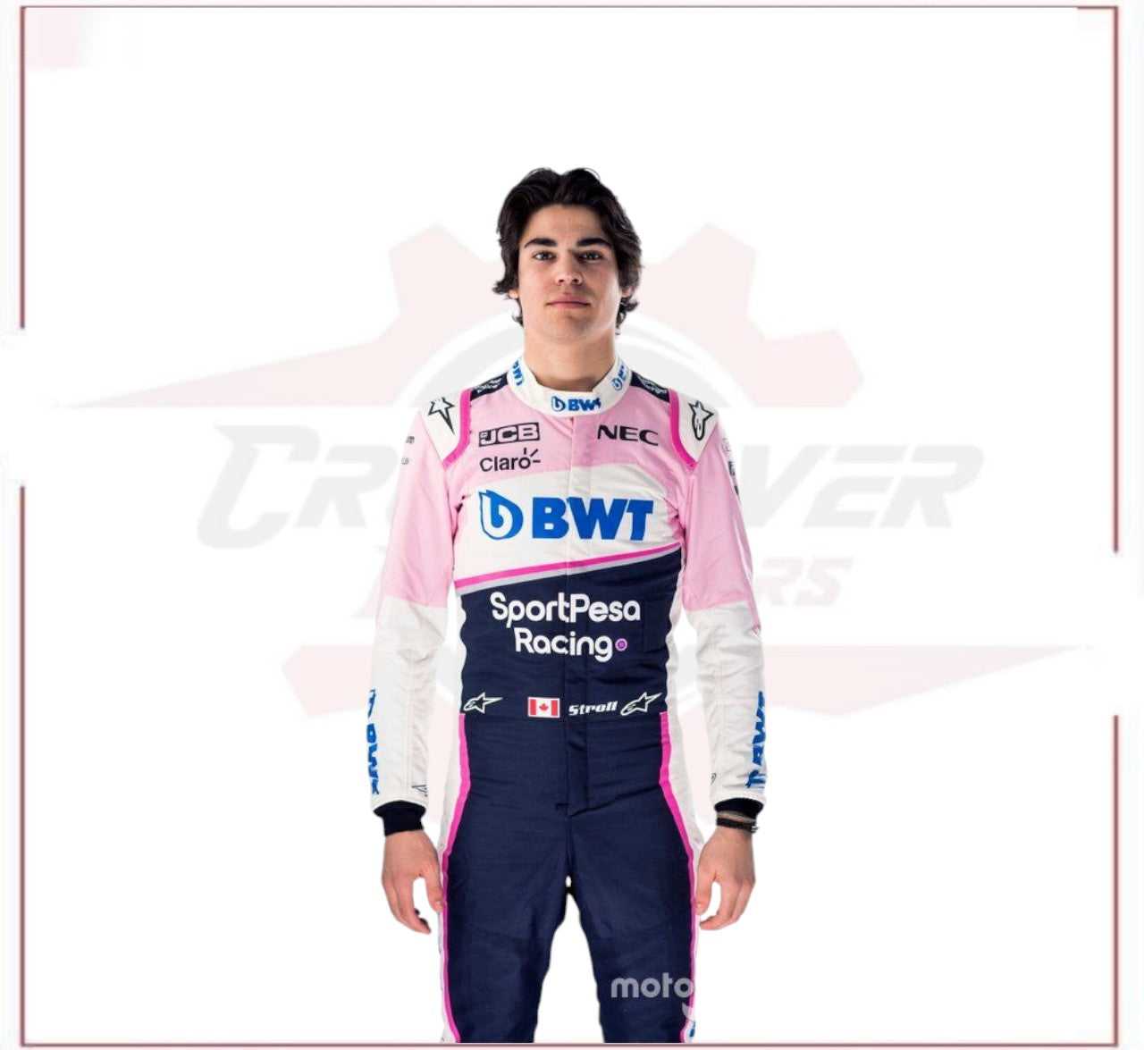 Lance Stroll Racing Point, 2019 Race Suit BWT CROSSOVER RACEWEARS