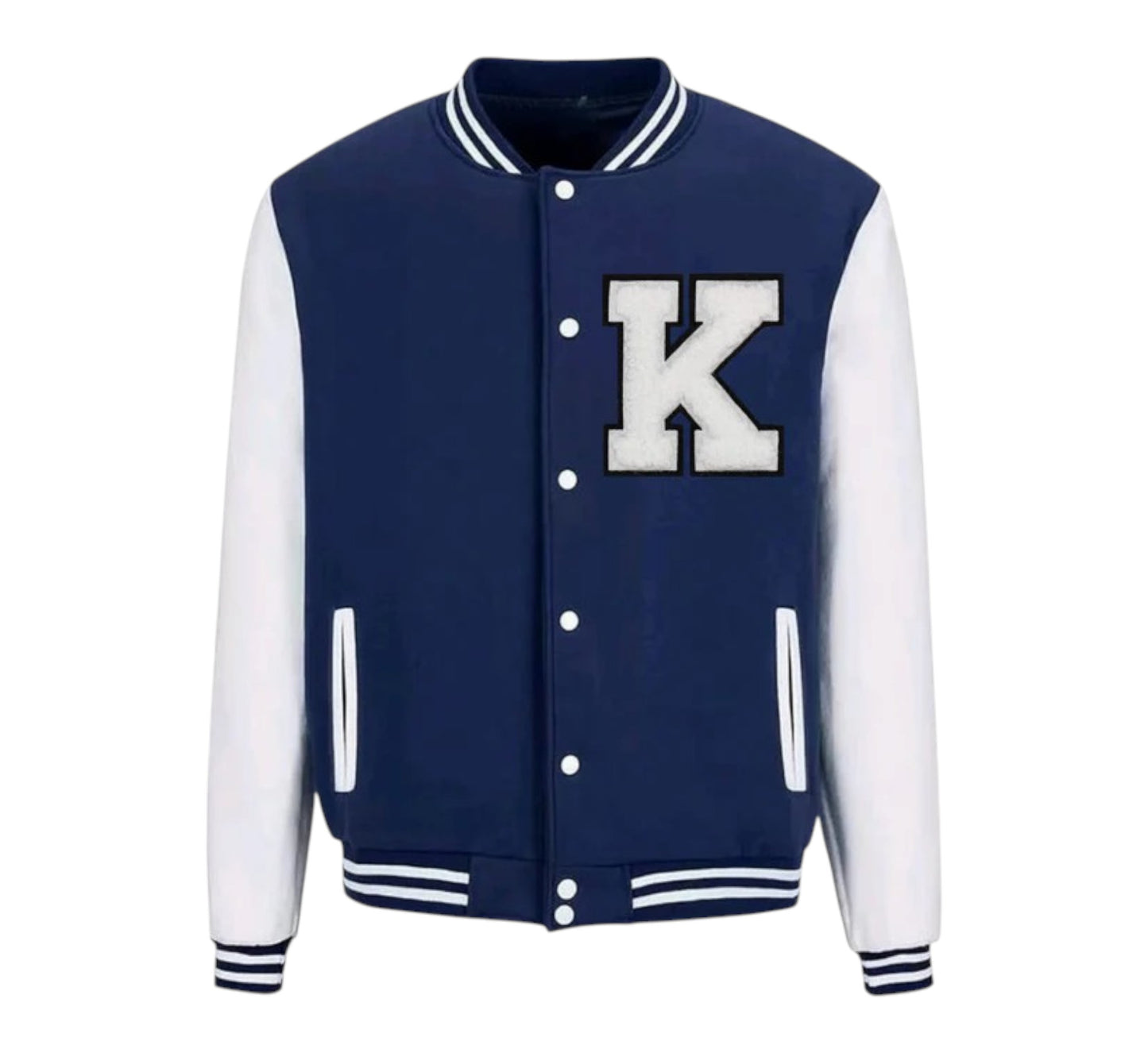 WHITE PATCH VARSITY JACKETS