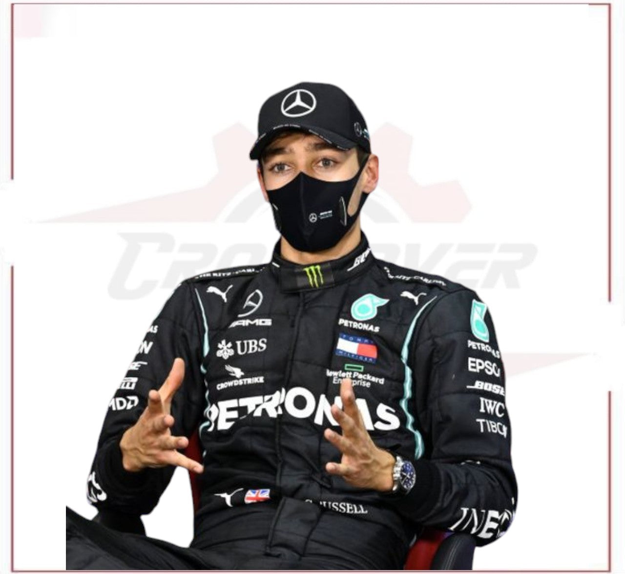 2021 George Russell PETRONAS F1 Race Suit CROSSOVER RACEWEARS