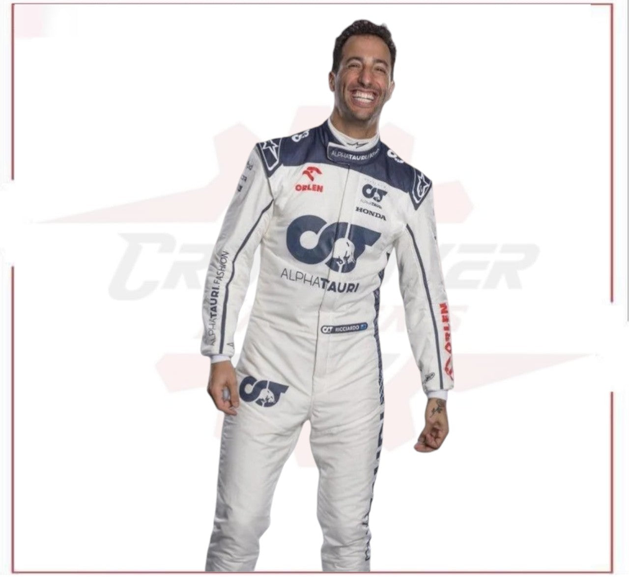 2023 New Daniel Ricciardo Alphatauri F1 Race Suit