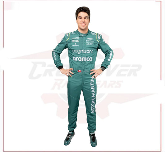 2022 LANCE STROLL ASTON MARTIN F1 RACE SUIT - CANADIAN GP CROSSOVER RACEWEARS