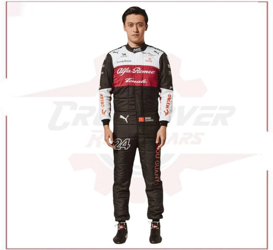 2022 Zhou Guanyu Alfa Romeo F1 Team Race Suit