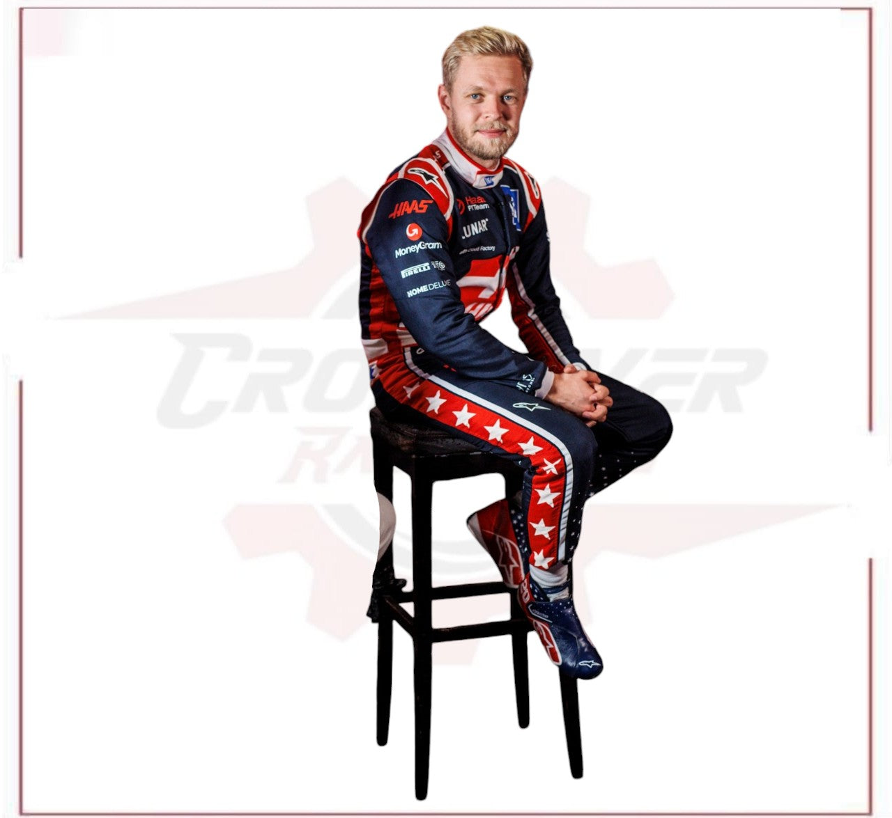 2022 Kevin Magnussen Haas Team F1 Race Suit- US GP