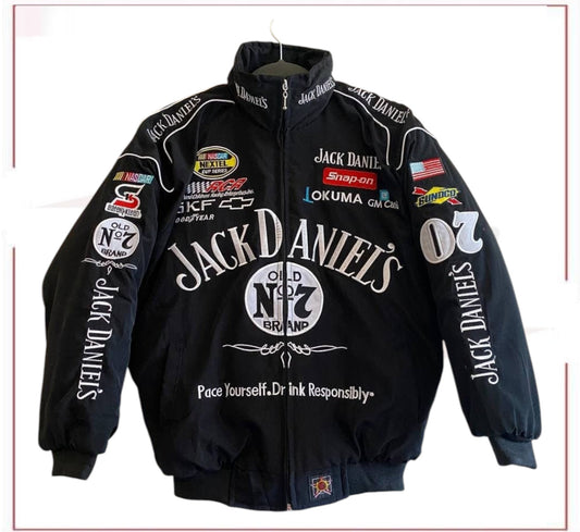 Jack Daniel's Vintage Racing Jacket F1 Bomber Jacket