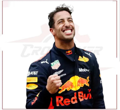 2018 Daniel Ricciardo Red Bull Formula 1 Race Suit