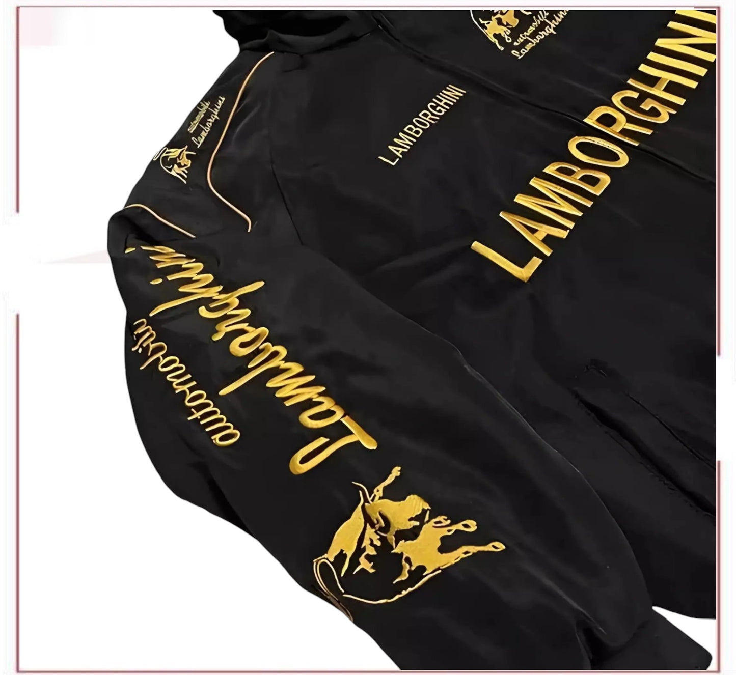 Lamborghini F1 Vintage Style Sublimation Racing Jacket