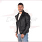Perfect - Men's Perfecto in Genuine Black Leather CROSSOVER RACEWEARS