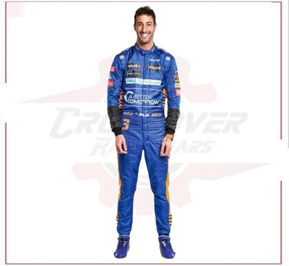 2021 Daniel Ricciardo Replica Race Suit F1 McLaren