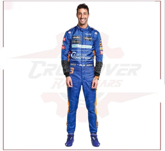 2021 Daniel Ricciardo Replica Race Suit F1 McLaren