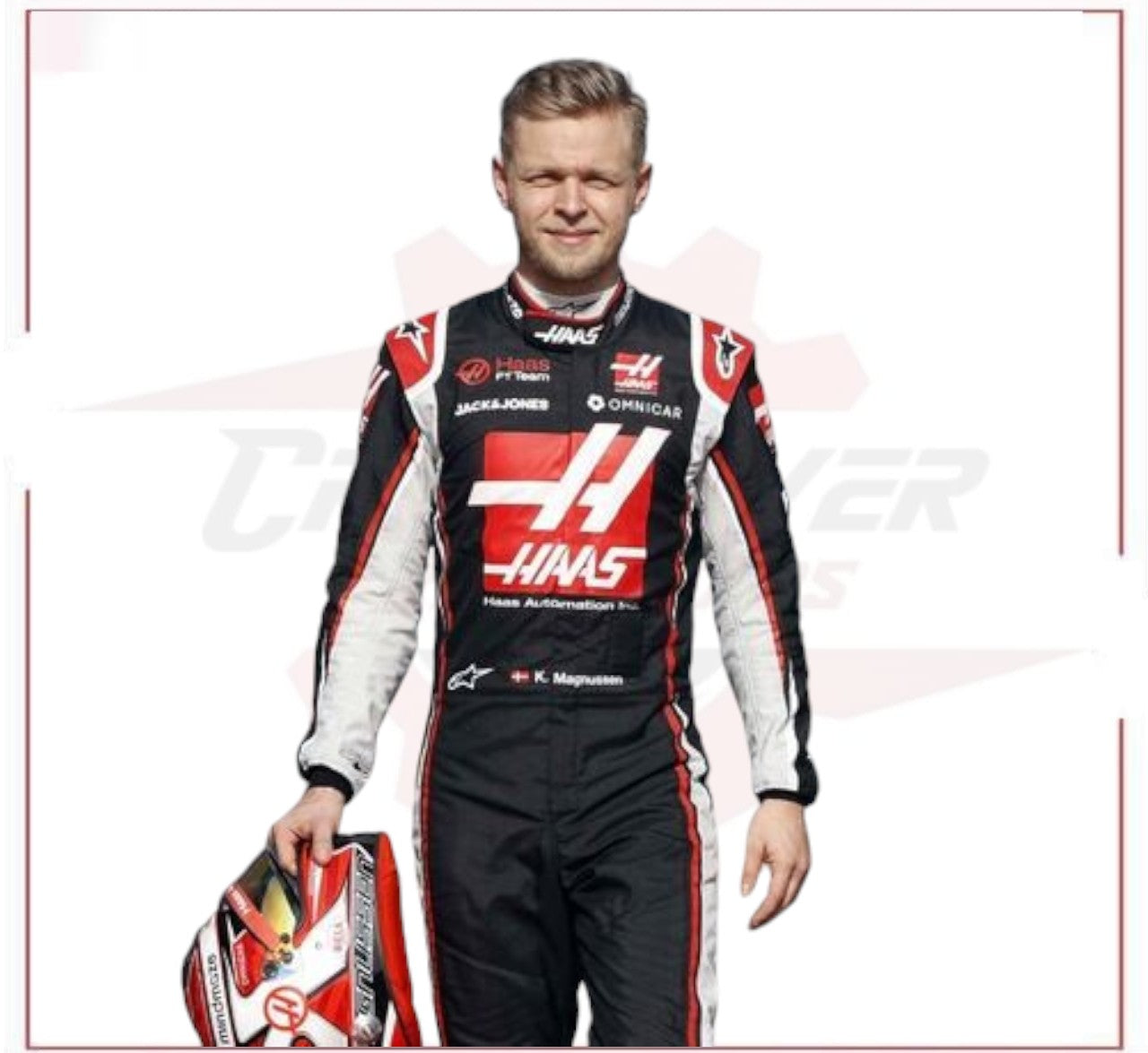 2020 Kevin Magnussen Haas Team F1 Race Suit