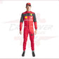 New Charles Leclerc 2022 F1 Ferrari Team Race Suit CROSSOVER RACEWEARS