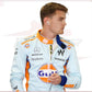 2023 Logan Sargeant Gulf F1 Race Suit Singapore GP